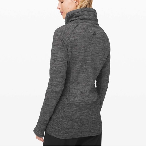 Lululemon Radiant Jacket II Heathered Core Dark Grey Women’s Size 6 - Picture 3 of 14